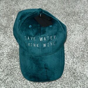 Save Water Drink Wine Hat